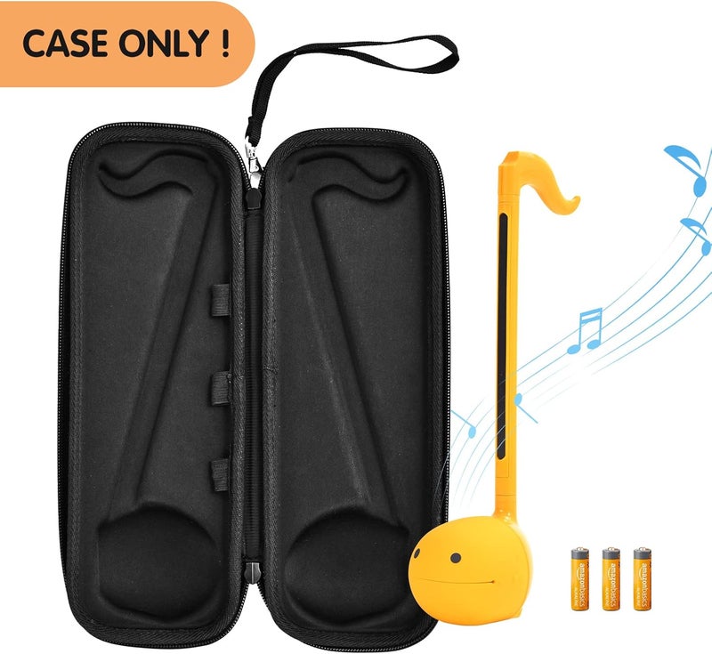 Procase Carrying Case for Otamatone Japanese Electronic Musical Instrument Portable Synthesizer, Storage Organizer Holder for Kids Child Regular Size Instrument Music Toy Accessories -Black - Image 2